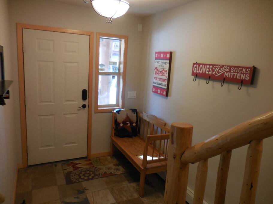 Ground level Front door
