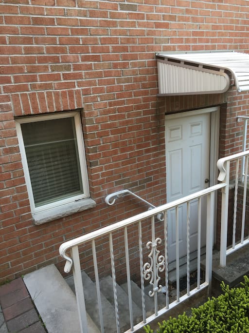 Guest private entrance and exit