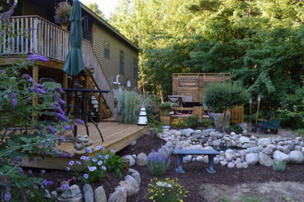 Backyard oasis