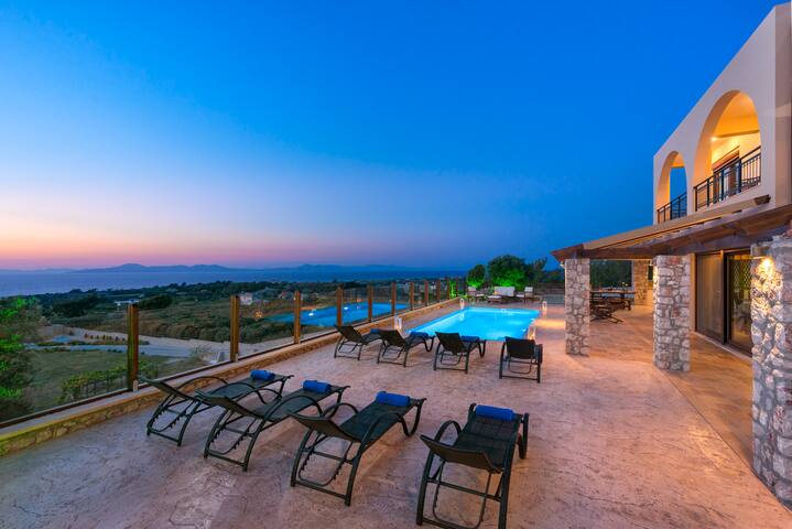 Butterfly Villa Theologos with Sea & Valley Views gallery image 2