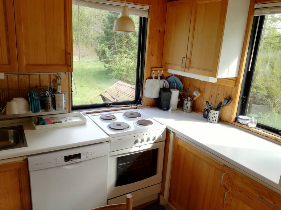 Kitchen with dishwasher
