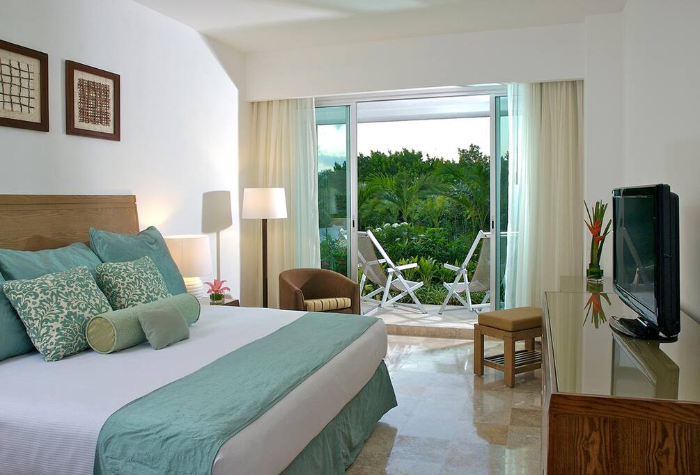 Slow down and rest up in a high end, top of the line suite