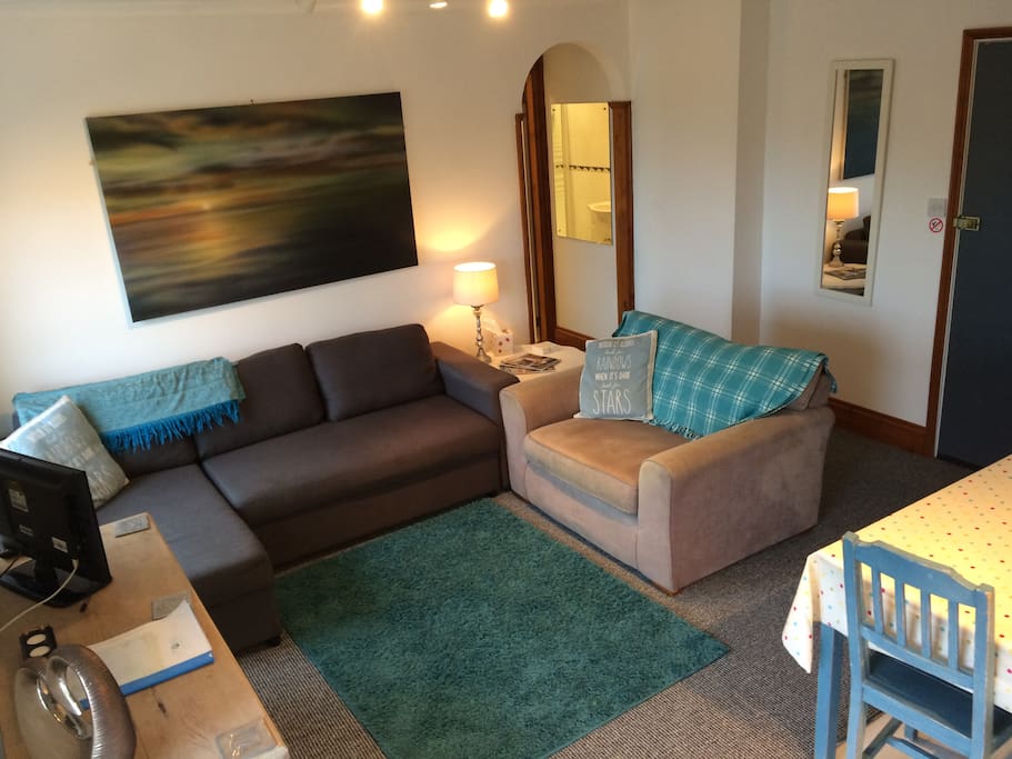 Sofa bed in Lounge