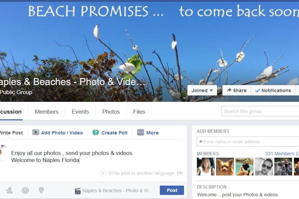 Join our facebook group , watch LIVE VIDEO
Sunsets & morning beach walks ...