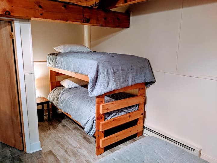 first floor twin bunks shared room with queen