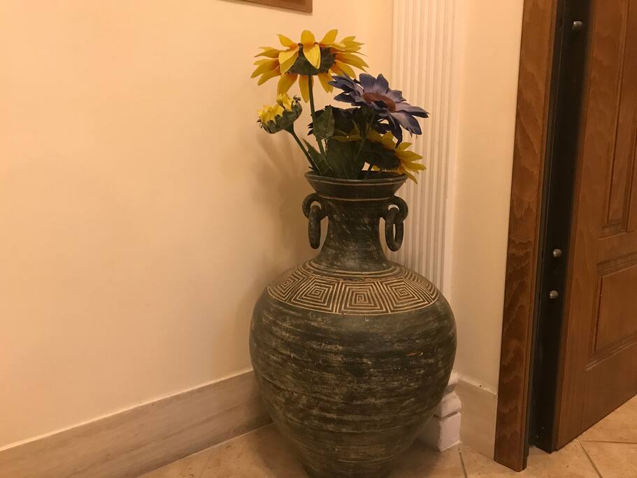 楼道的花