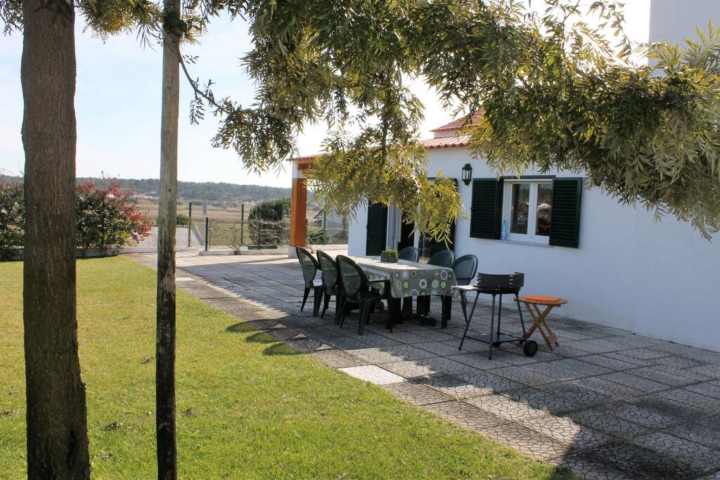 Outside seating area