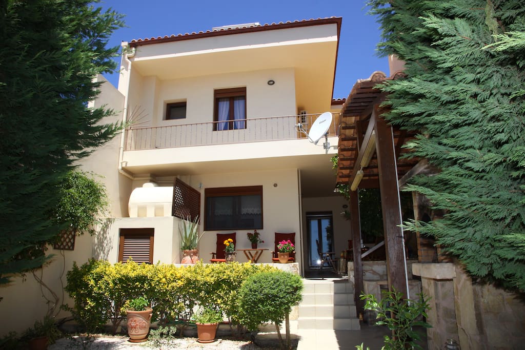 Outside view of the house.
