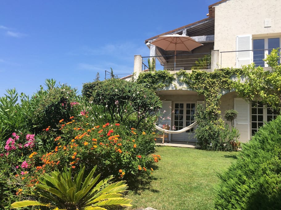 jardin et maison