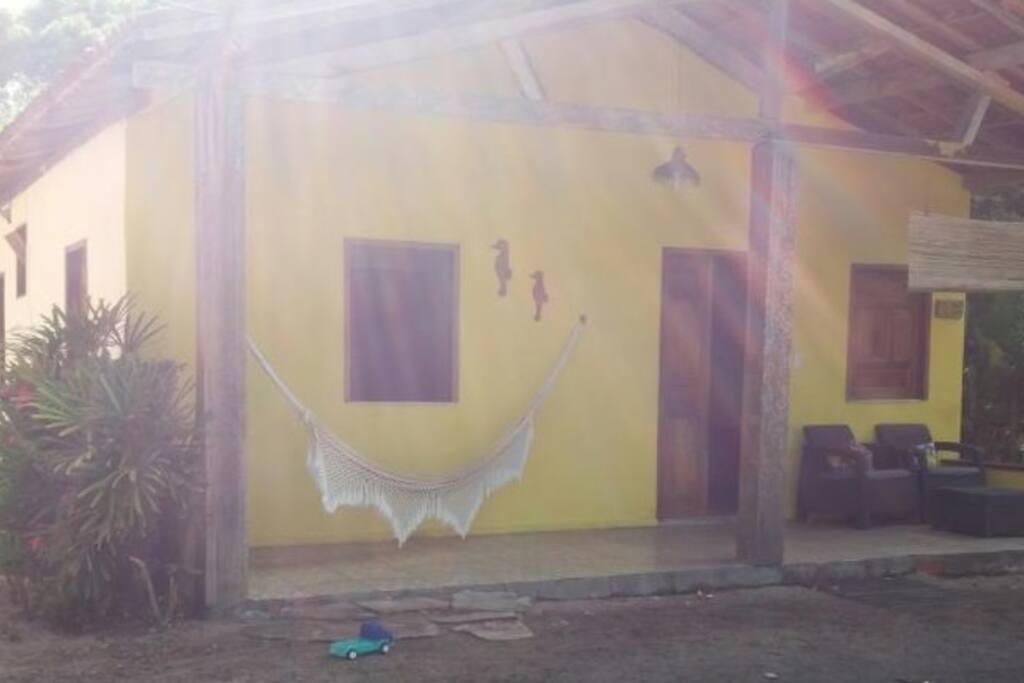 Faixada da casa.
