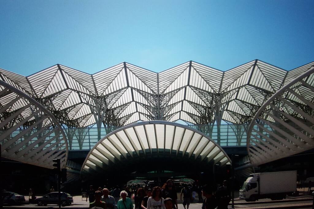 oriente train/bus/tram station
main international transport station in lisbon