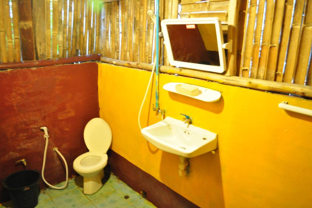 Bathroom cold shower