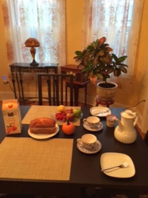 Complementary Continental Breakfast (7:30-9am)