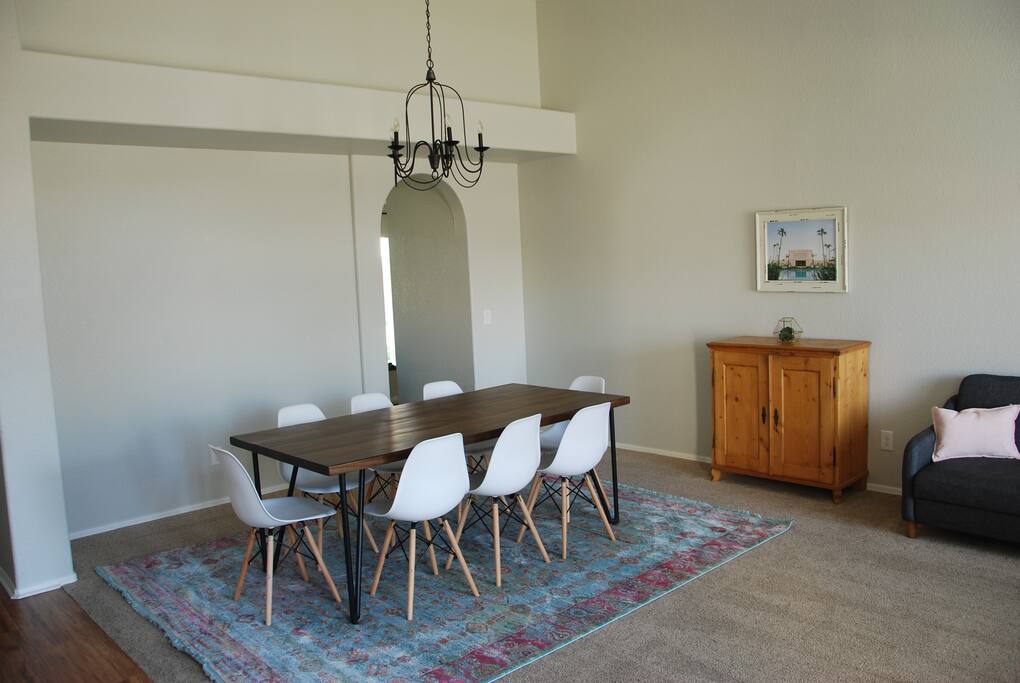 Dining are of living room