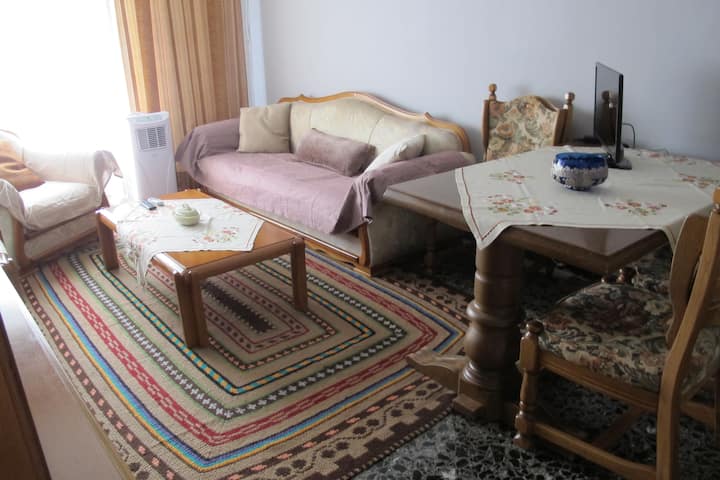 Condo in Lamia · ★4.39 · 1 bedroom · 2 beds · 1 bath