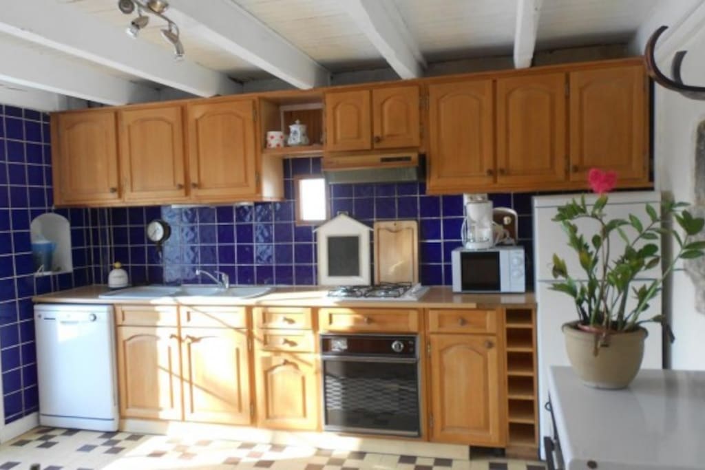 Maison lumineuse et bien équipée