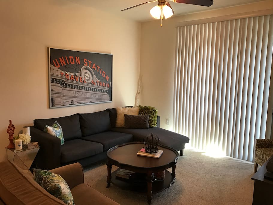 Living Room with Balcony