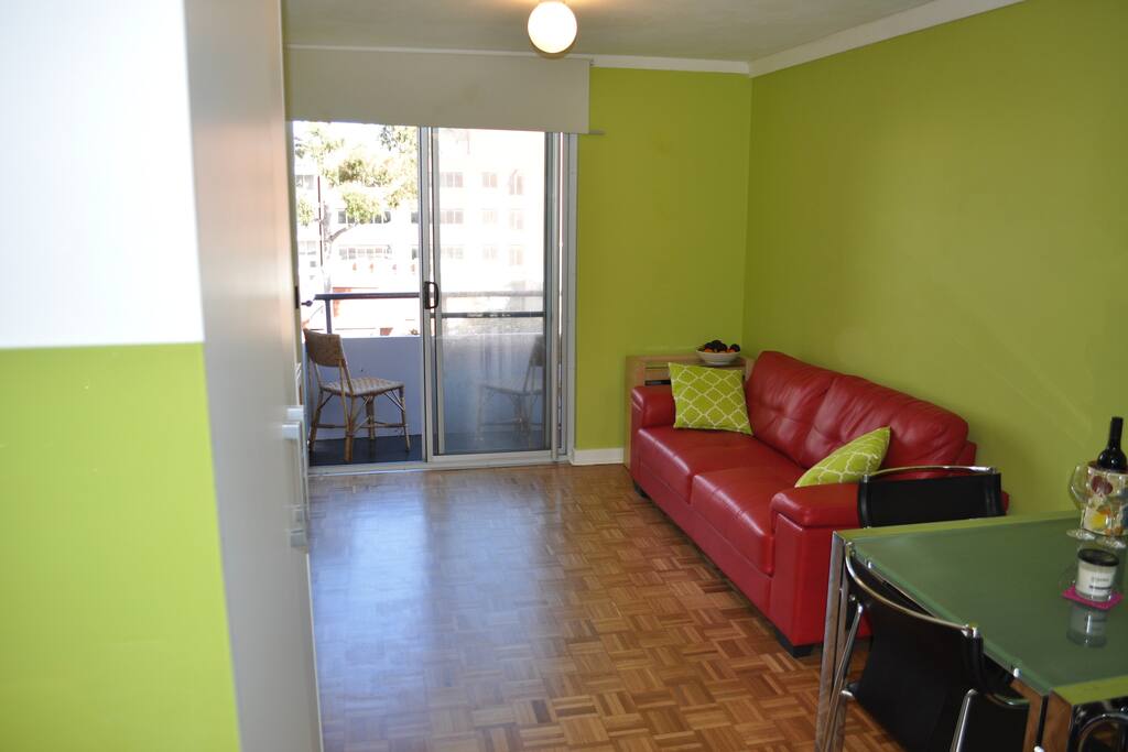 Comfy lounge.