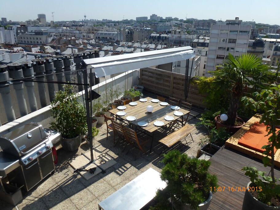 un grand barbecue