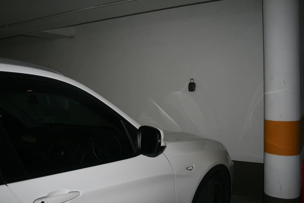 Lock box for keys on departure