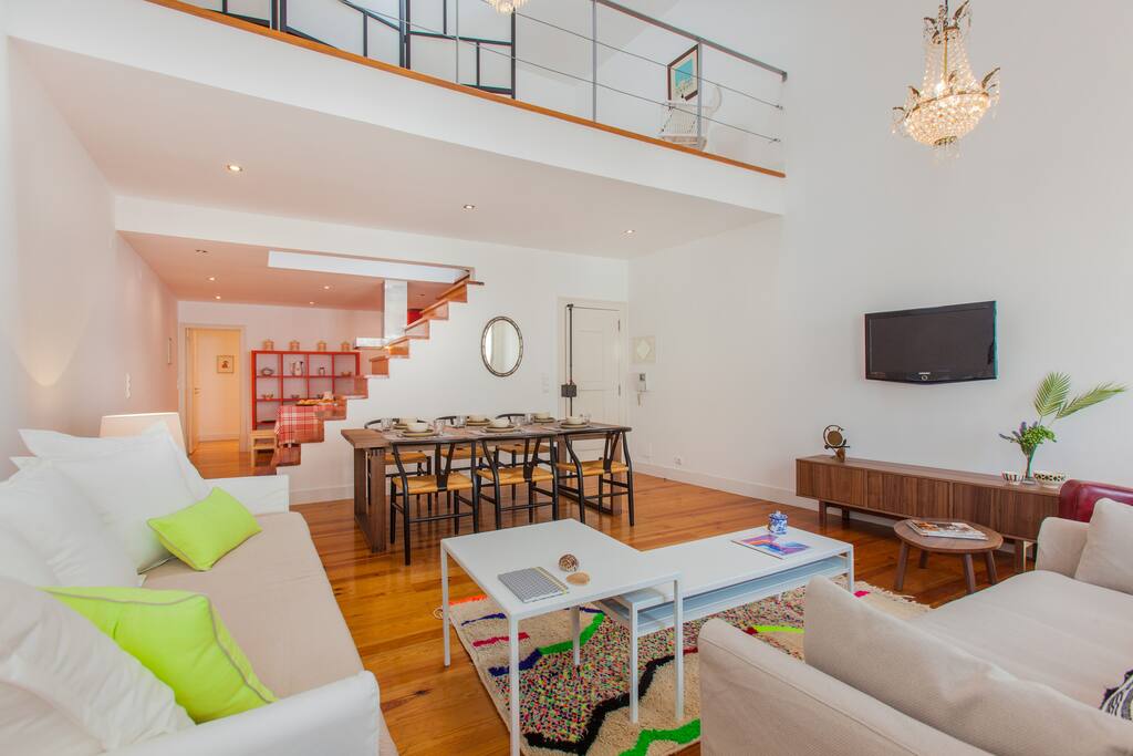 Large and comfy living room