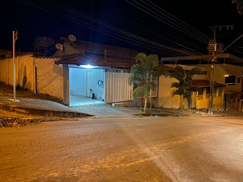 Safe house, with parking and electronic gate.