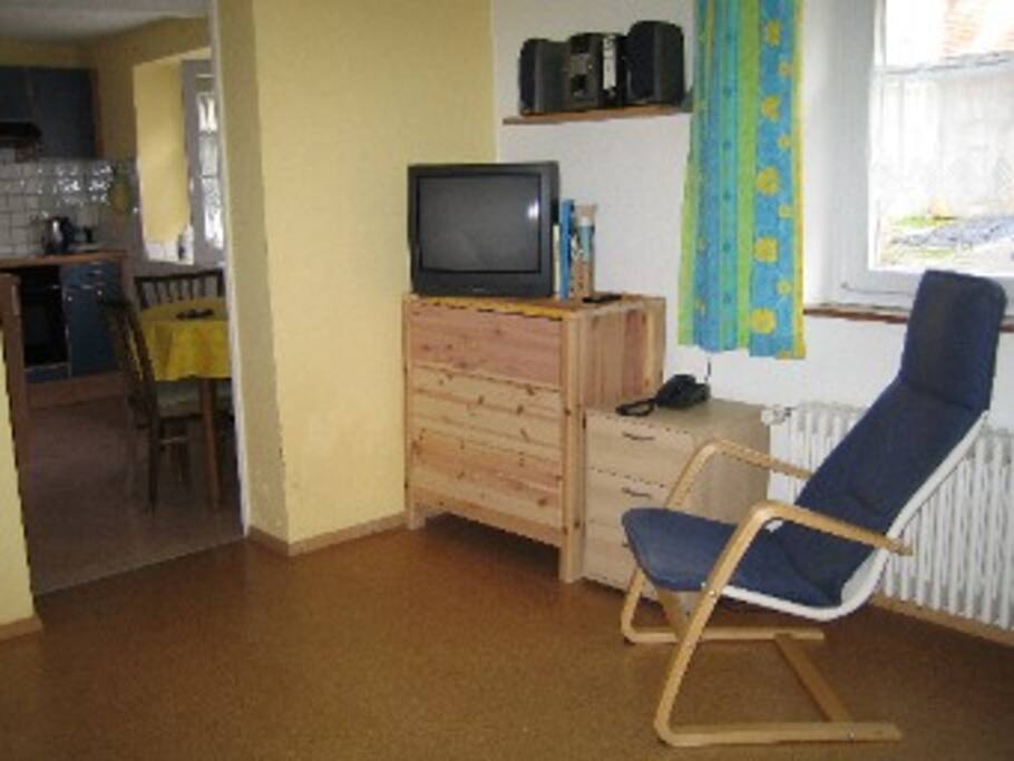 Wohn-Schlafzimmer