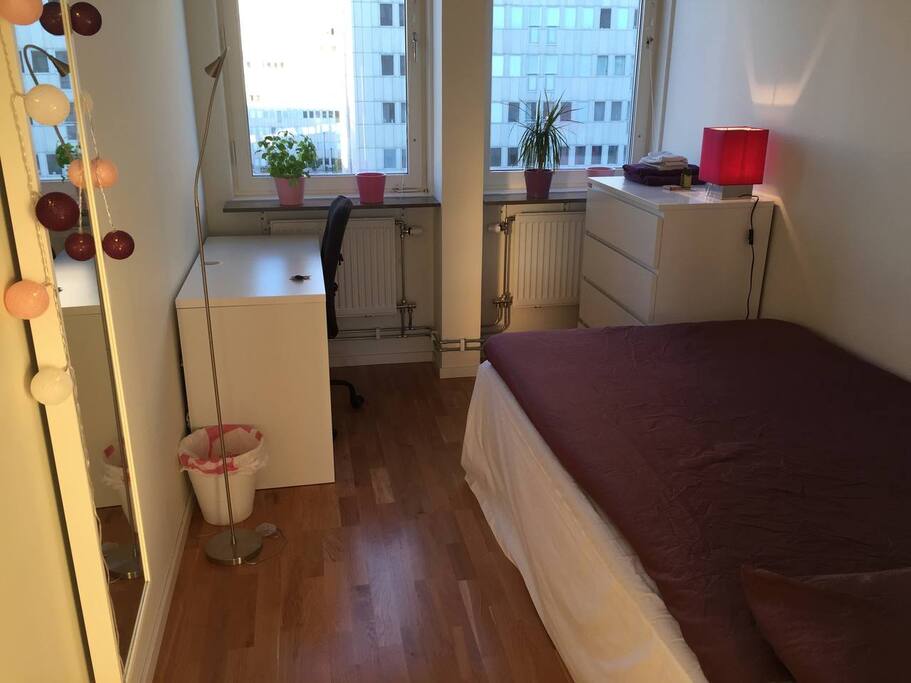 The room