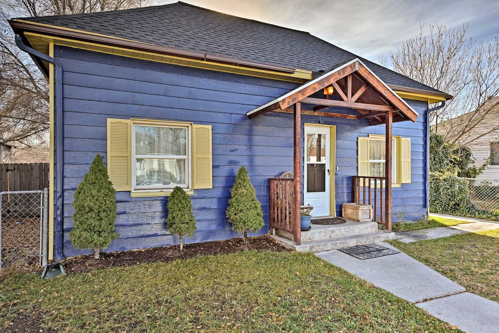 This charming bungalow is in the heart of Salt Lake City.
