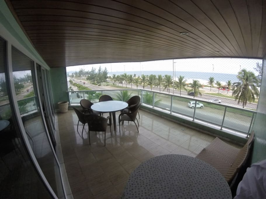 Vista da Varanda da frente.