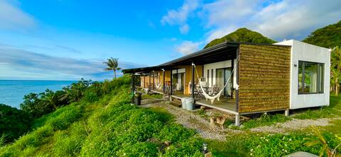 Seaview House 6 large suites with bathtub for 30 people Swimming pool Yakiniku area Hammock Walk to