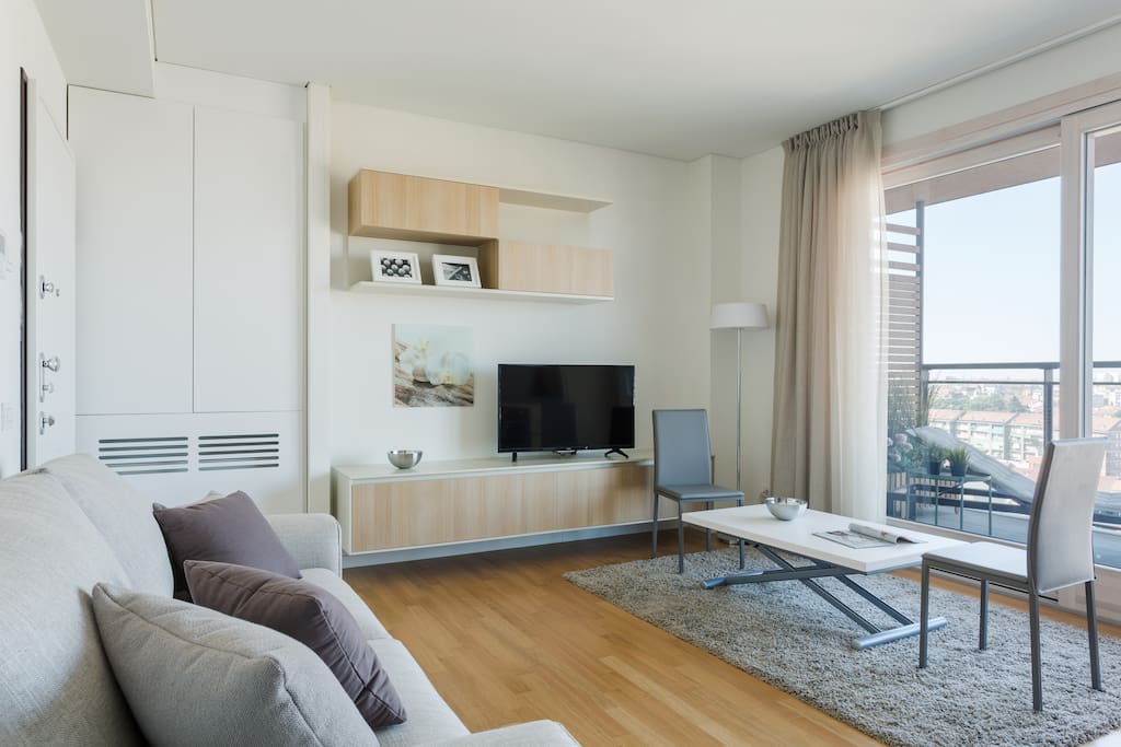 The Living room - The TV