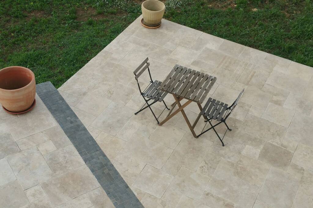 Terrasse au soleil