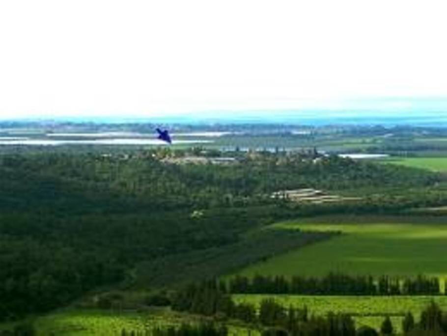 The Kibbutz, Looking from the east
