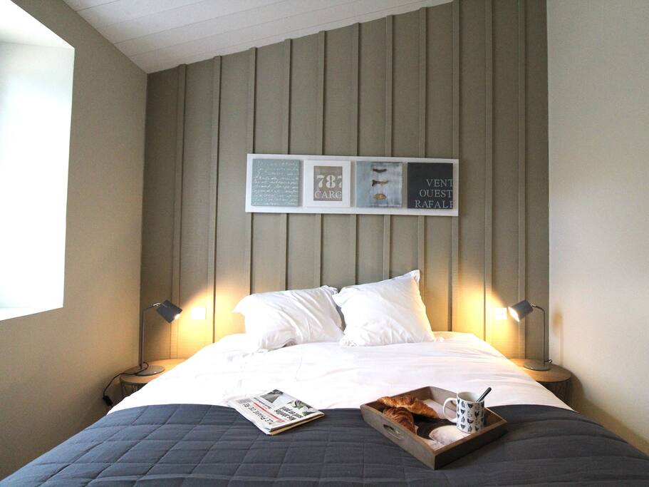 Gite Bleu Chambre