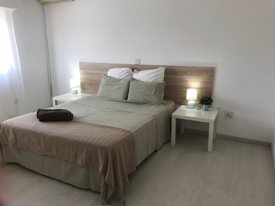 Master bedroom with ensuite shower