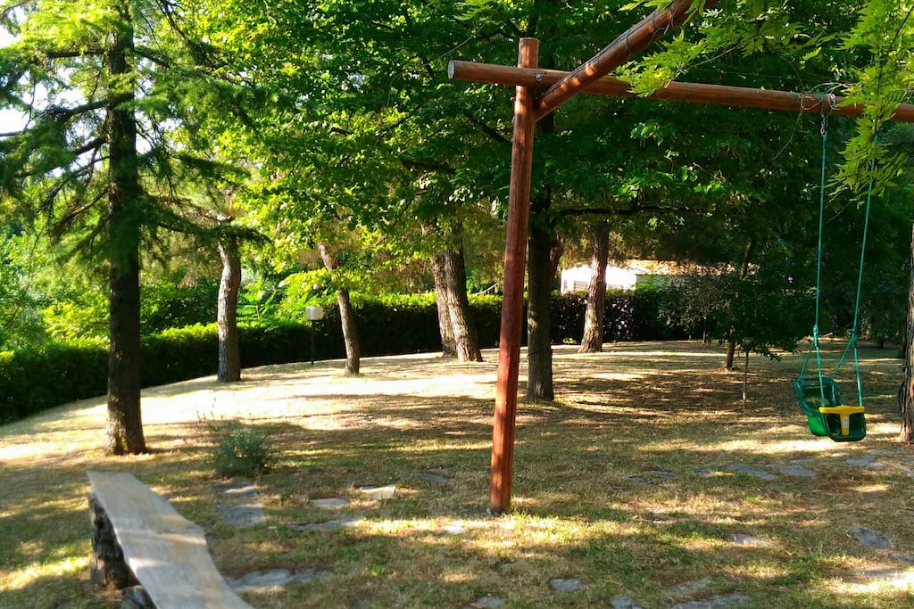 Giardino antistante la casa