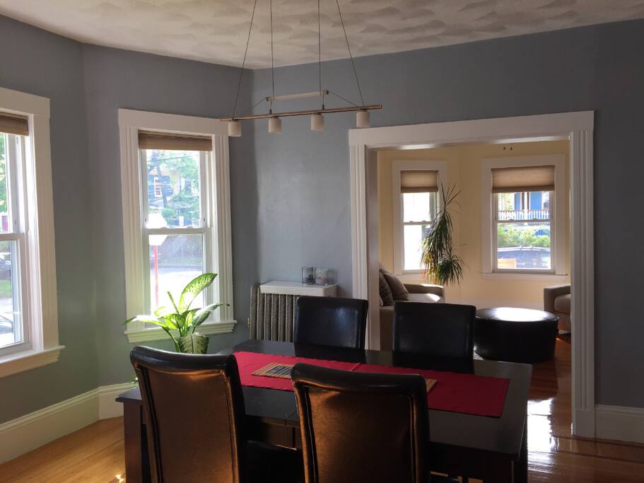 Sunny dining room