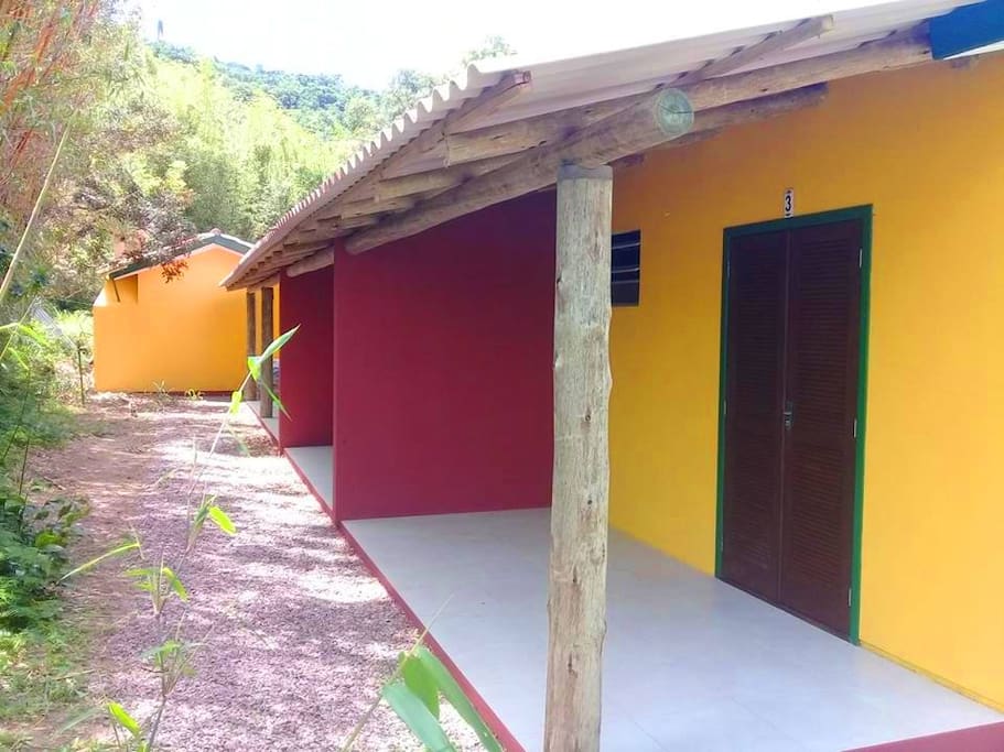Amplas varandas individuais