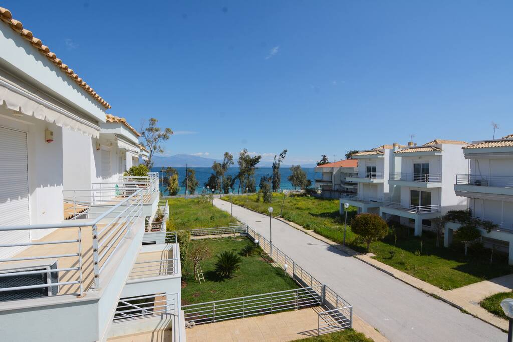 View from 1st floor balcony