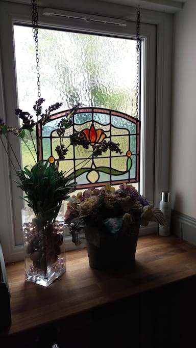 Guest bathroom window