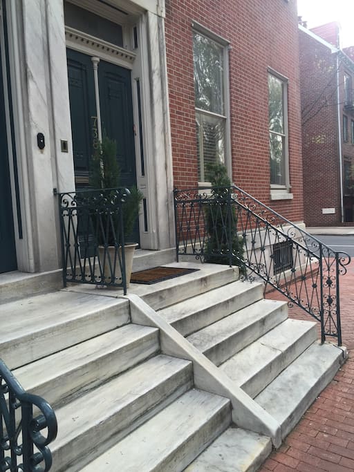 Private front entrance