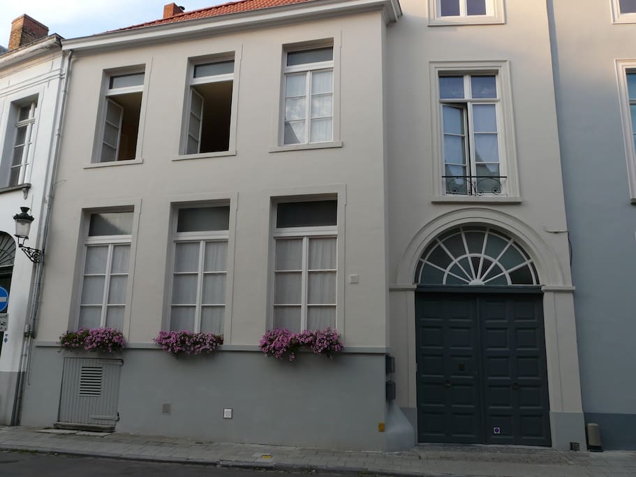 front view of the house