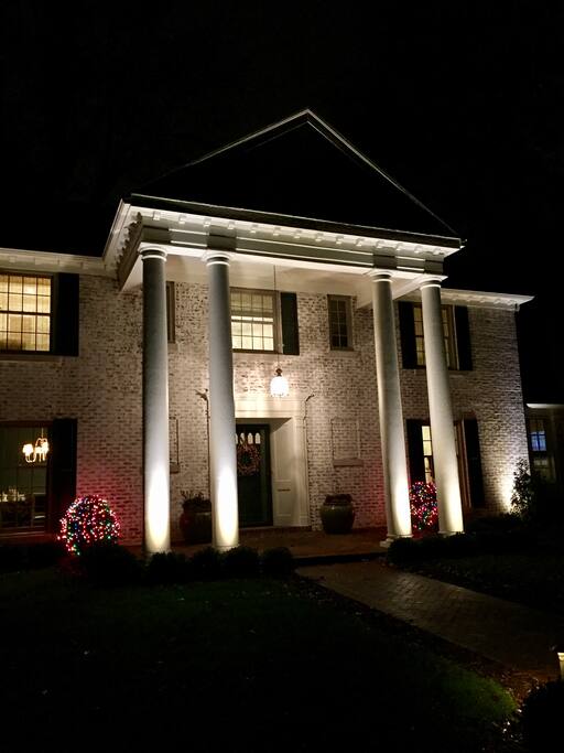 Front at Christmas
