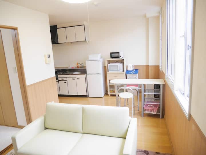 Nk202 Sapporo St 10min Free Wi-fi 6p Can Stay - Sapporo