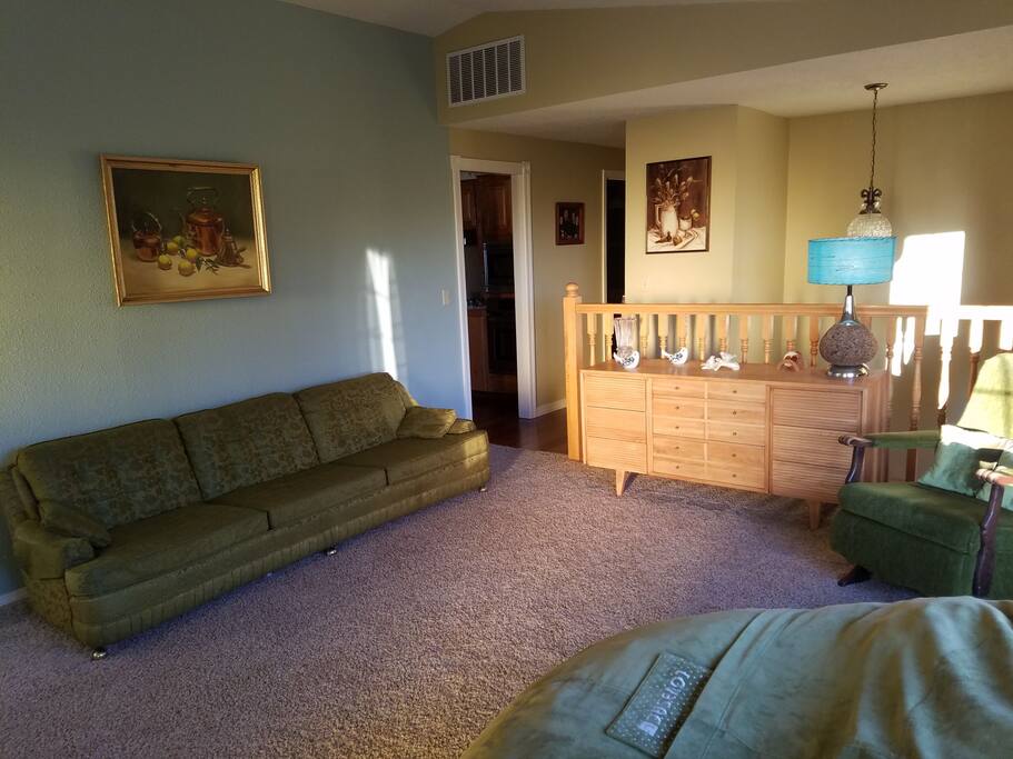 Mid-century formal living room.