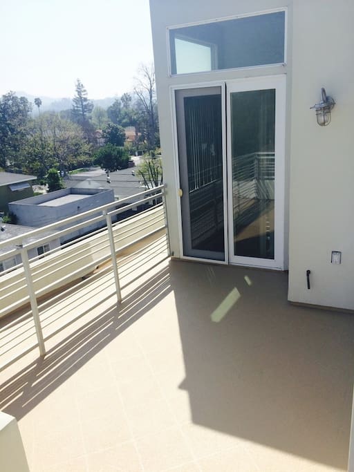 Balcony Access.
