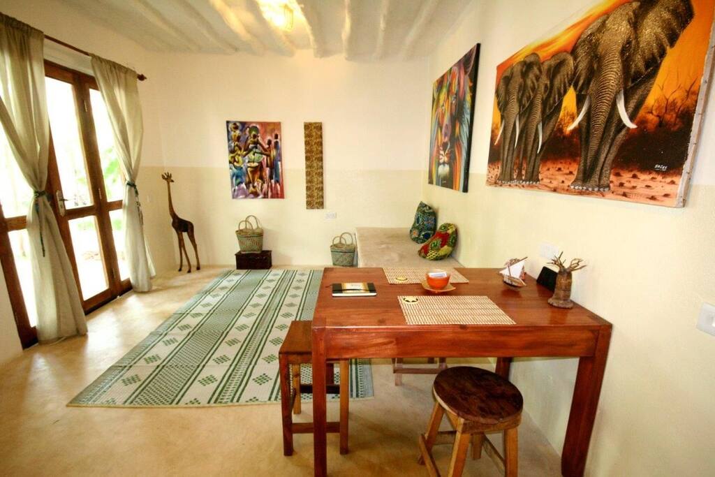 the living room