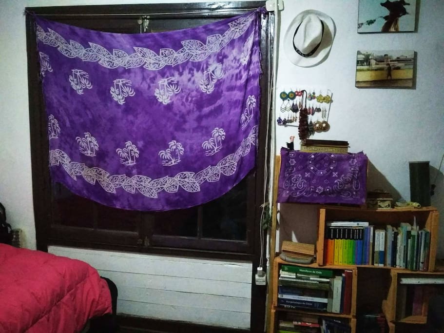 biblioteca en la habitacion