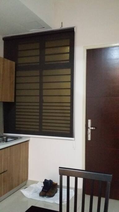 Kitchen Window with Blind